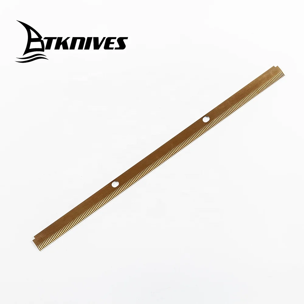 Пользовательские прочные высокоточные титановые покрытия из нержавеющей стали HSS вертикальные зубчатые режущие упаковочные