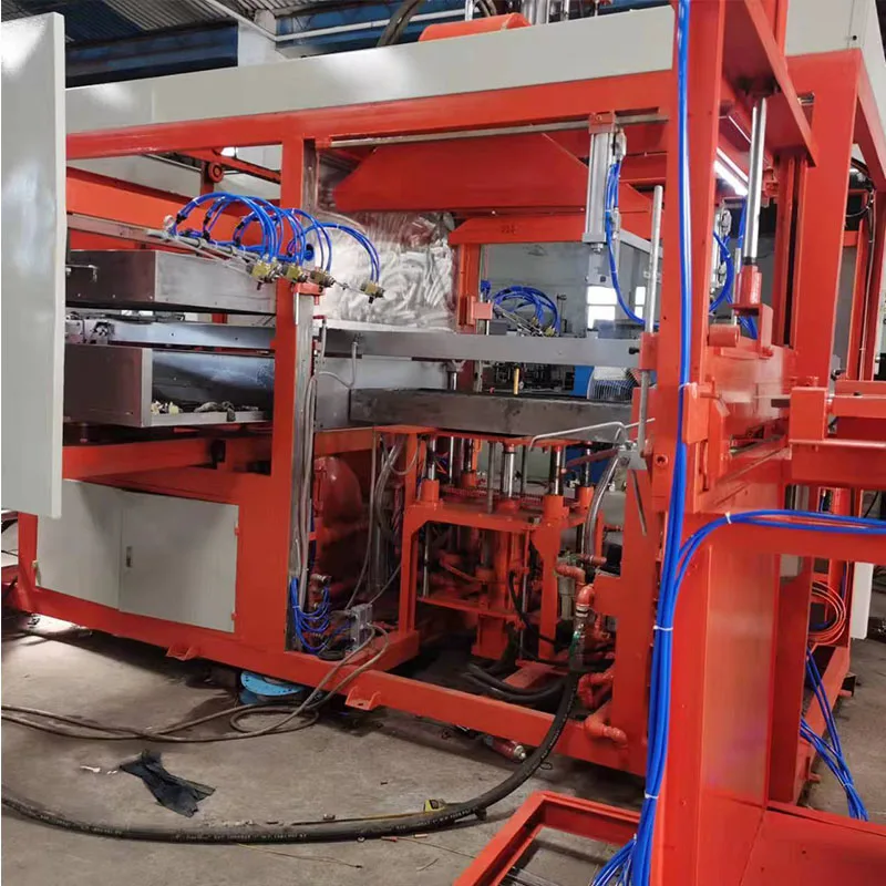 Blister Thermoforming Packaging Low Cost Fast Food Container Vacuum Forming Machine