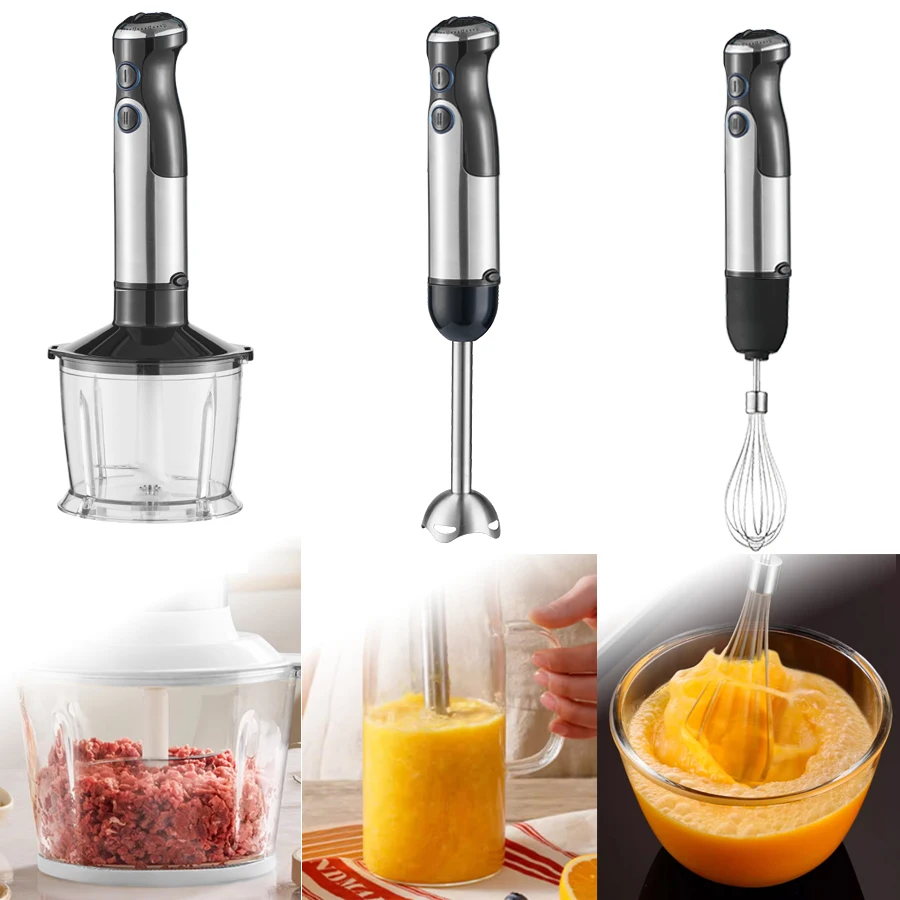 Food Processor Vegetable Chopper Meat Grinder Multifunctional High Speed Commercial Industrial Hand Stick Blender