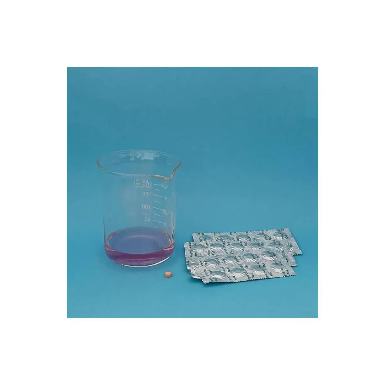 DPD No.1 tablet test Residual chlorine in water content