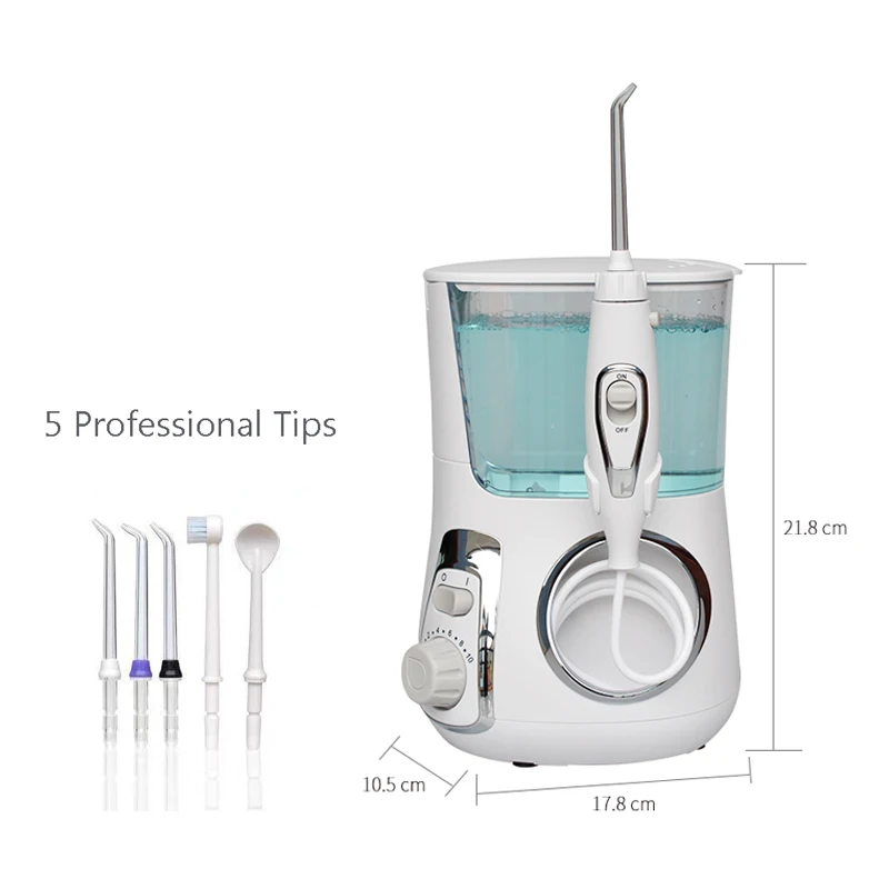 Dental Flosser Electric Oral cleaner Countertop Water Flosser machine water pick teeth cleaner water flosser tap