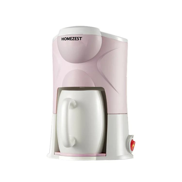 Homezest CM-801 домашняя индивидуальная Кофеварка машина с одной чашкой Кофеварка капельная 1cup мини кофеварка