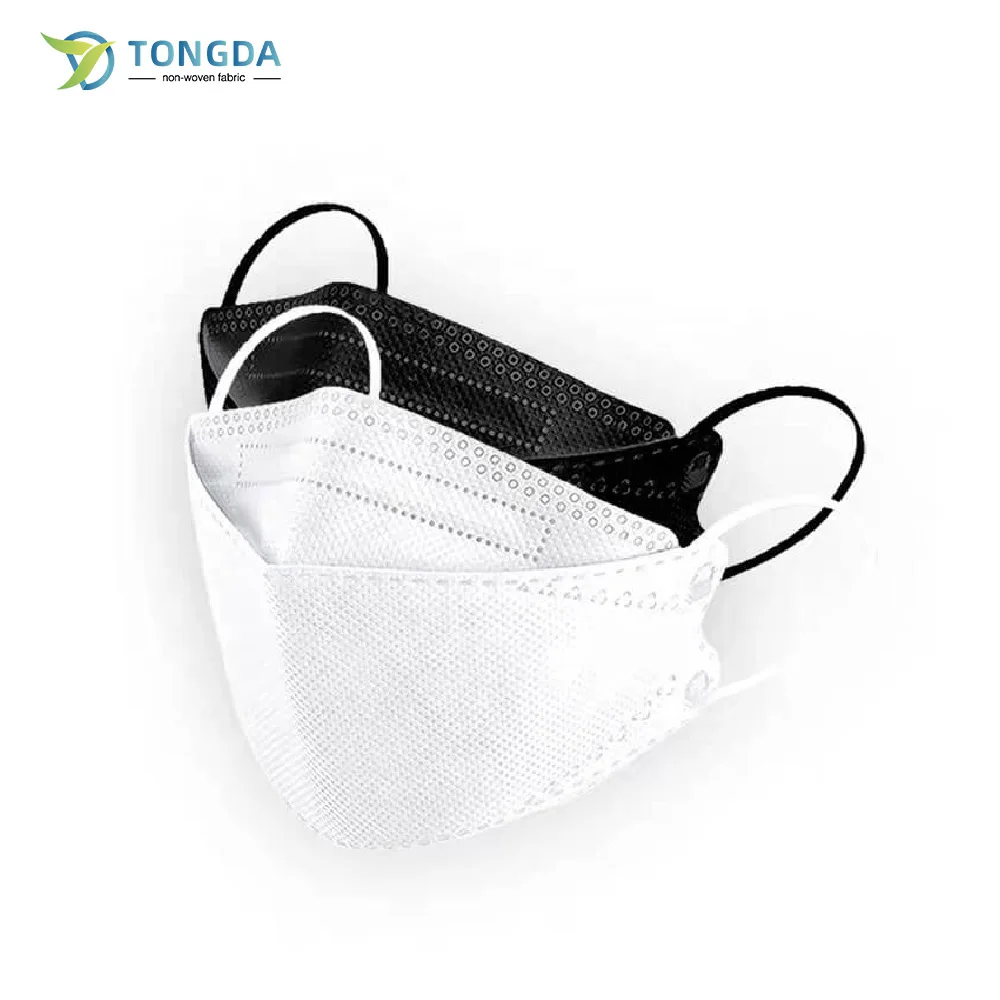 Respirator fish shape adult colour KF94 korea 4ply disposable face mask