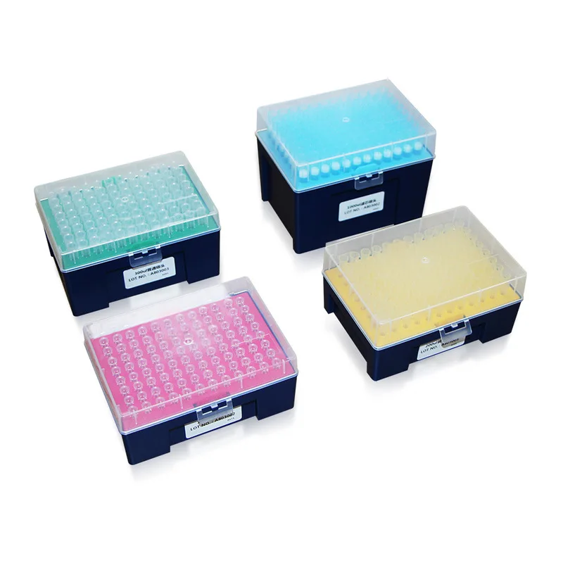 Made in China 10ul 50ul 200ul Laboratory sterile precision boxed filter pipette Tips