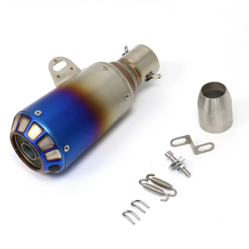 Выхлопной глушитель из нержавеющей стали для мотоцикла akrapovic 1000r, гоночный глушитель для Honda CB1000R CBR300 250R 500R 650F CB400