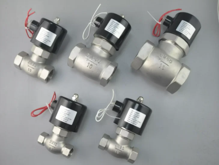 30years factory manufacture industrial process automation control system steam liquid solenoid valve