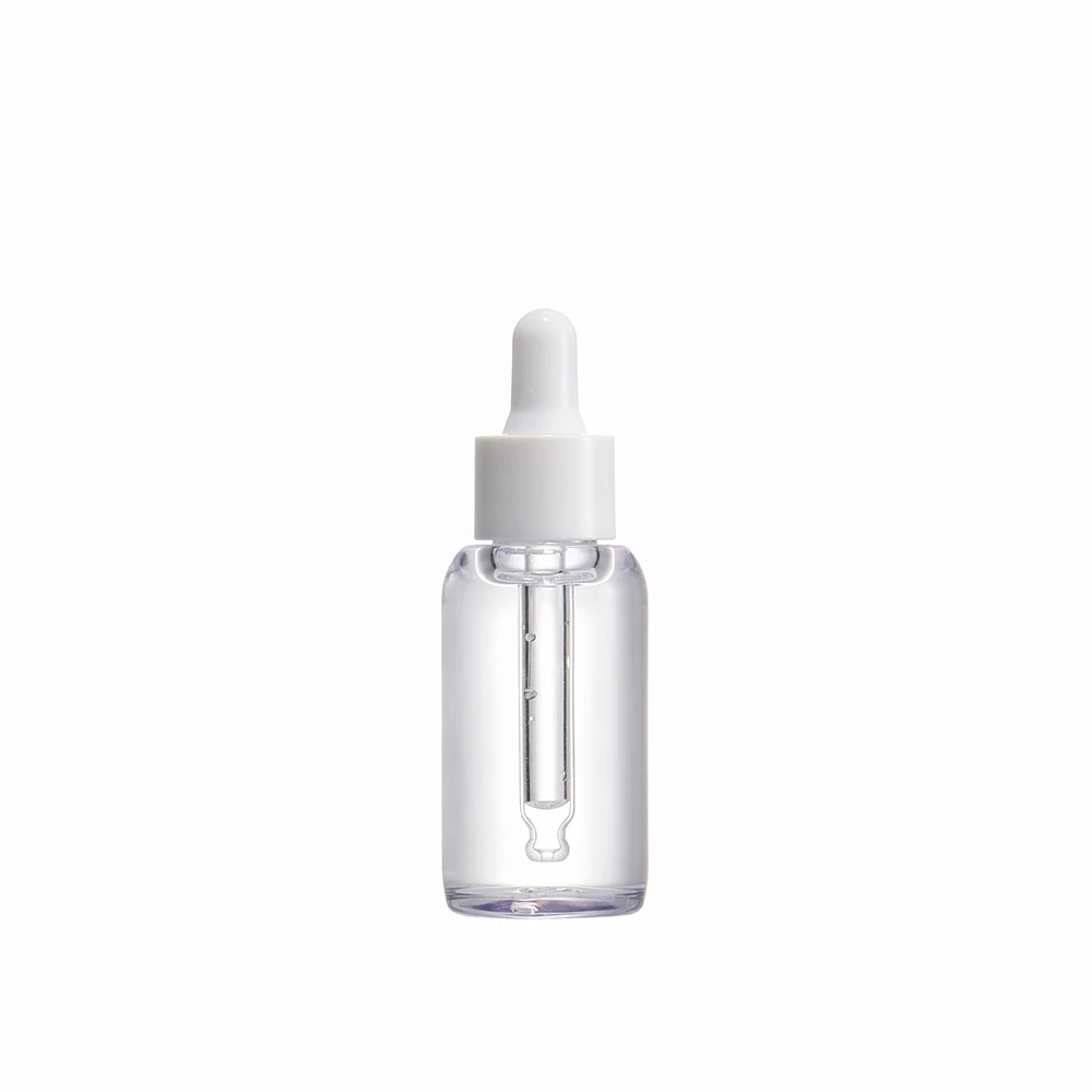 Wholesale Ready Stock clear Portable Aromatherapy Essence Oil Bottle With Eye Dropper PETG Mini Empty Pipette Dropper