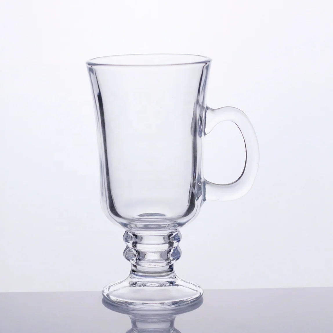irish coffee mug with laser logo clear glass irish tea mug irish coffee glass