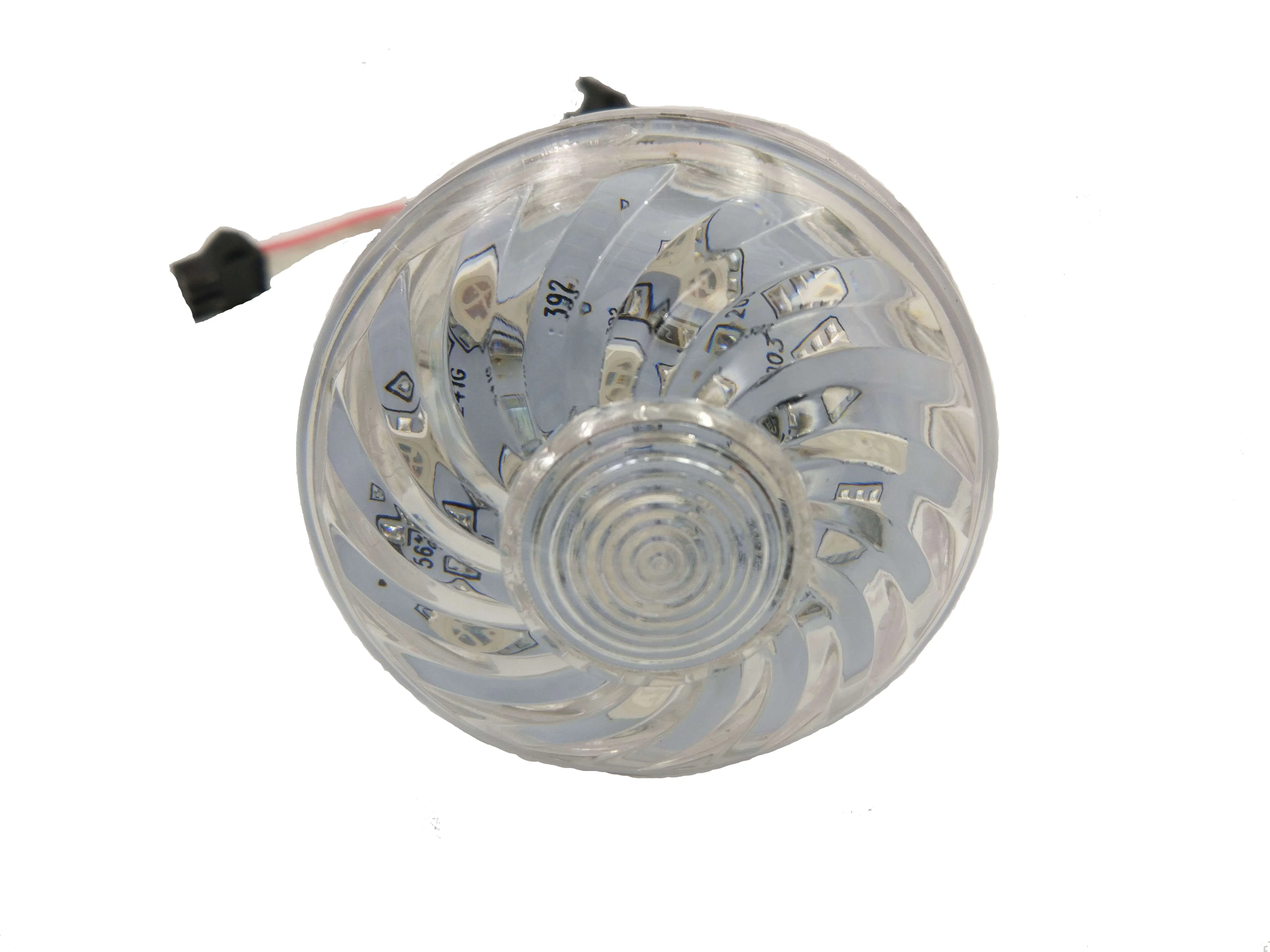  cabochon rgb led pixel 60mm 18led amusement 24v