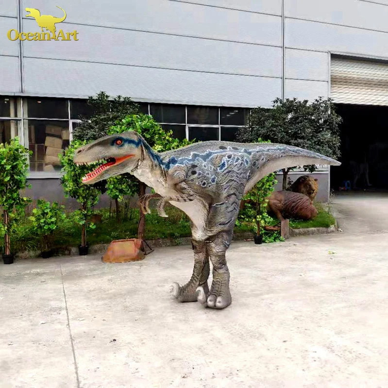  Реальный костюм динозавра raptor для