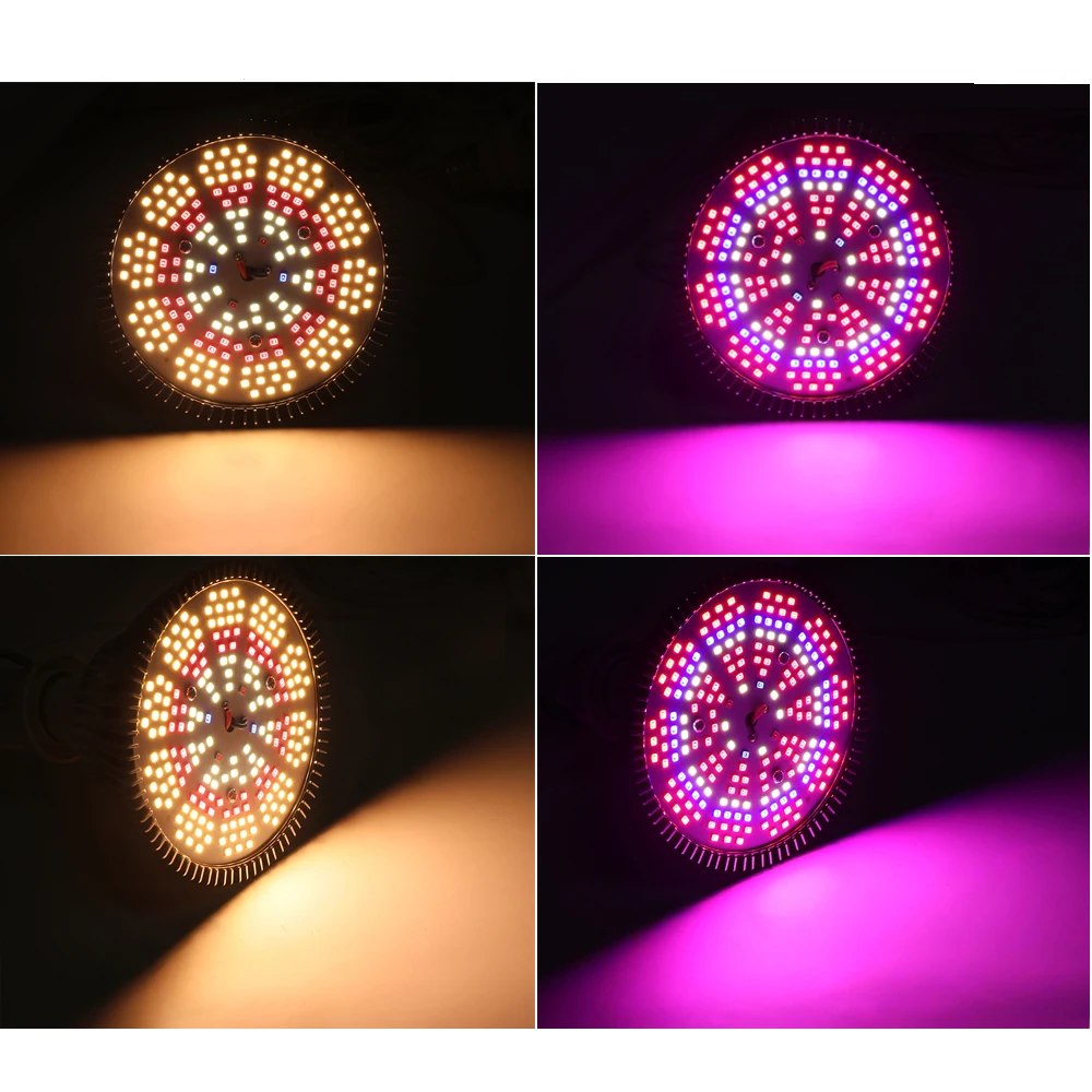 250W Grow Light Full Spectrum Indoor LED Growing Lamps AC85-277V Plant Growth Lighting for Plants Flowers Seedlings Cultivation