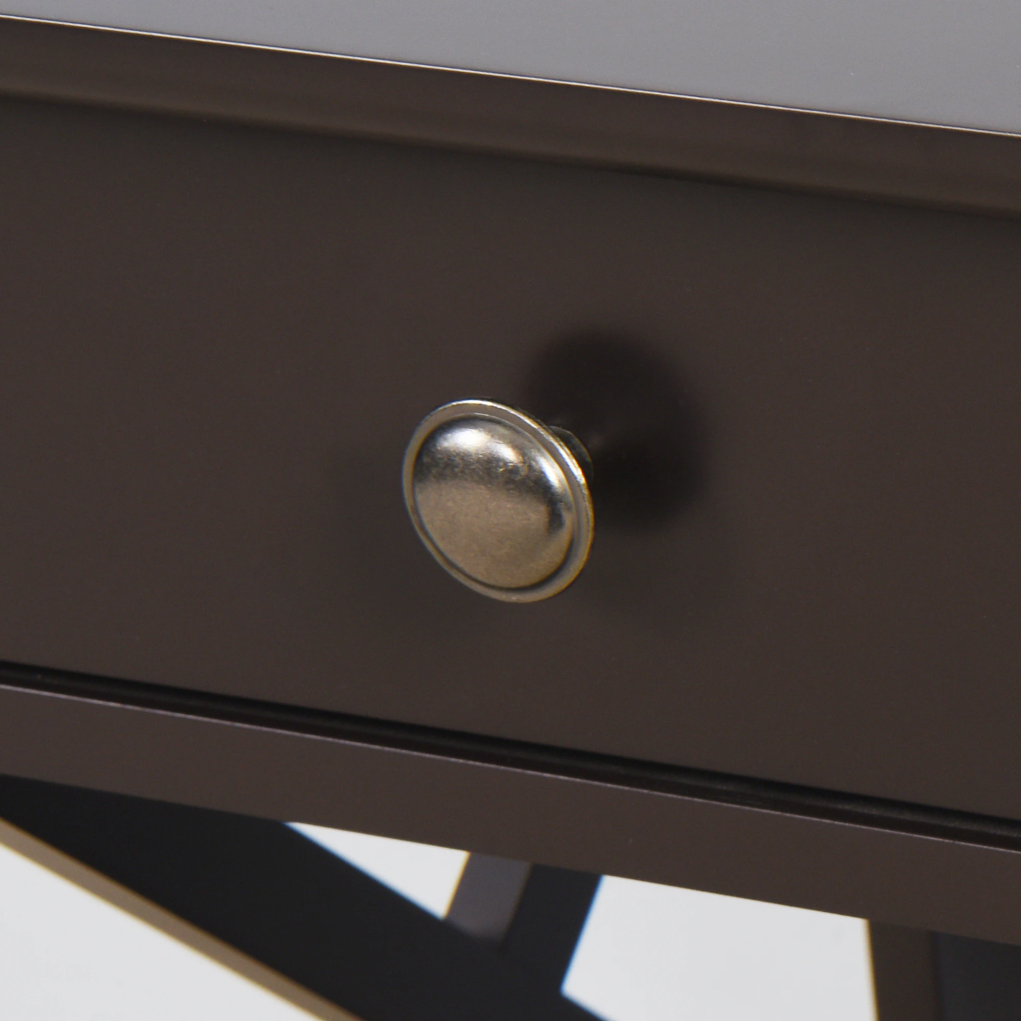 wholesale MDF design modern style corner end coffee table side table with drawer