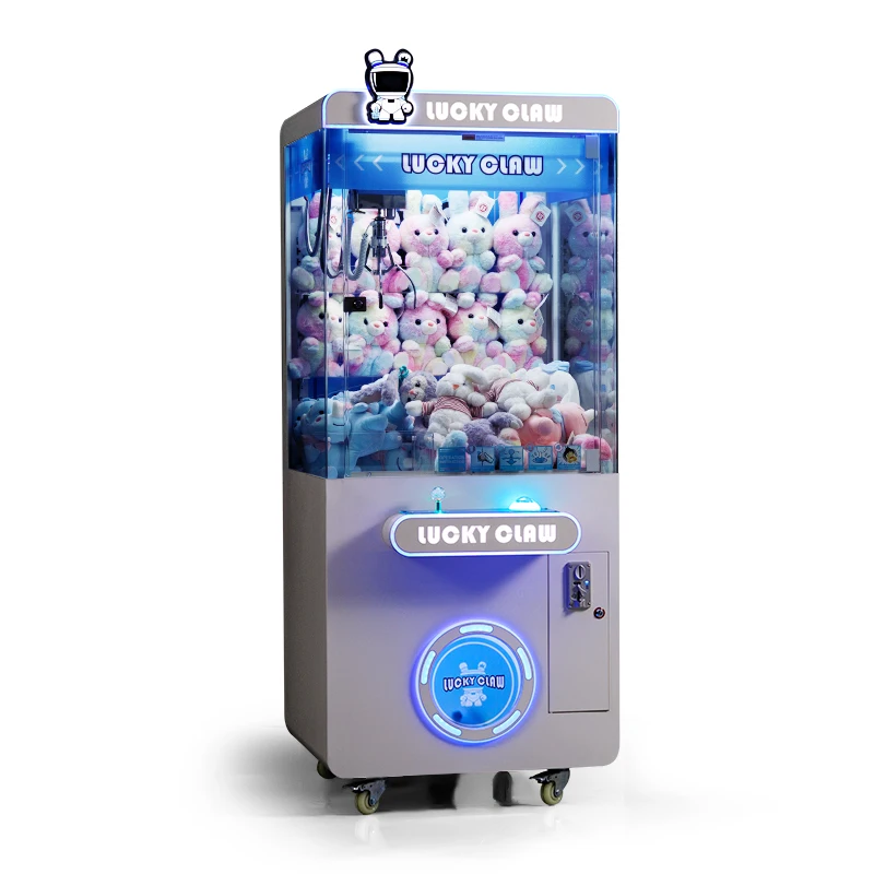 Hot sale doll crane machine claw stuffed animals catcher catcher doll coin operated games small claw machine with bill acceptor