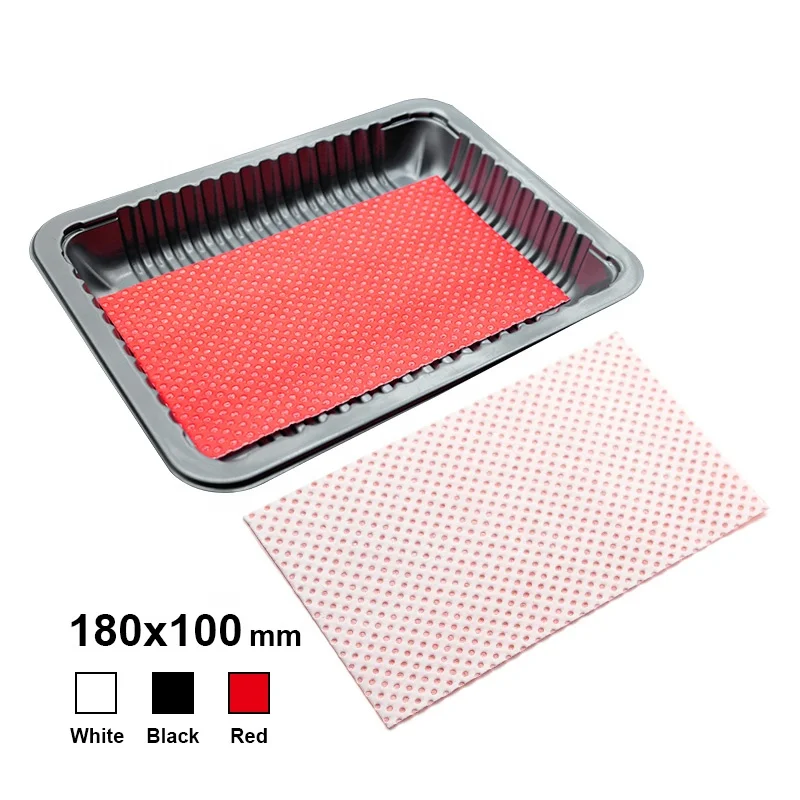 Удобная кухонная одноразовая впитывающая роликовая подушка для ягод, Высококачественная впитывающая подушка для курицы, впитывающие подушечки для фруктов