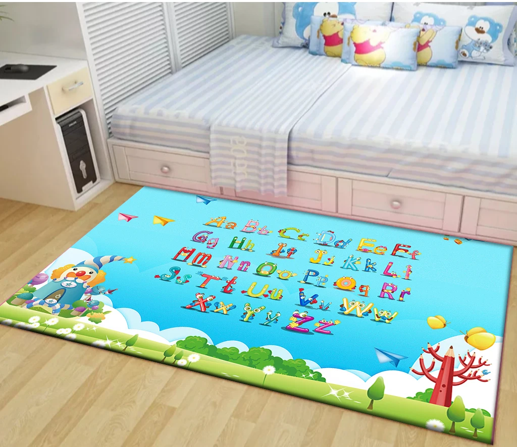 custom area anime lion children play home floor carpet rugs alfombra para bebes dibujos animados for bedroom