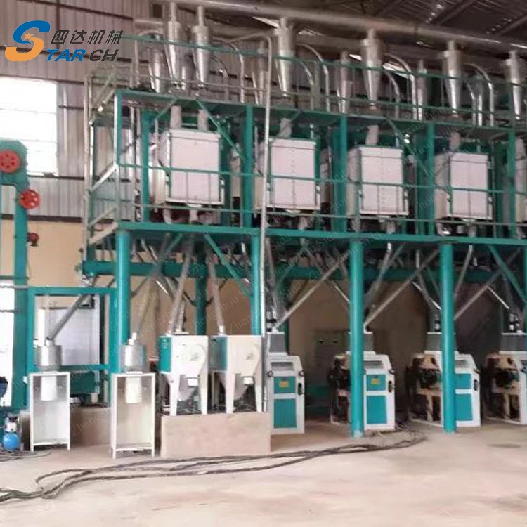Turnkey Maize Corn Starch Machine, Corn Wet Milling Factory Supplier