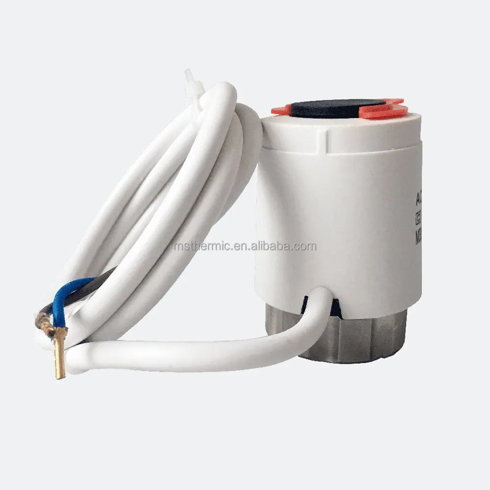 230V Normally Closed Electric Thermal Actuator for Water Valves or Manifold in Floor Heating System