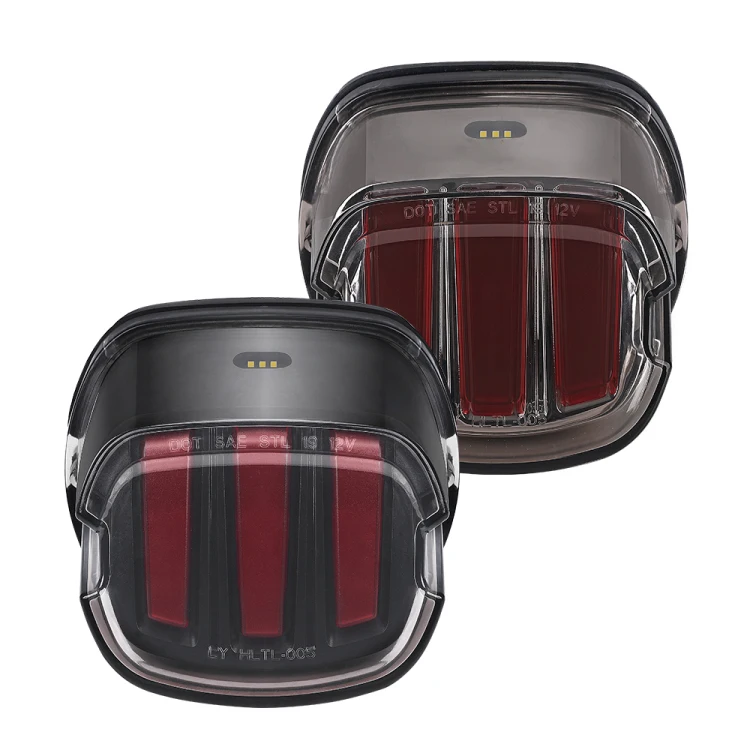 Car Styling Taillights Led 3rd rear waring Tail Light Brake light Waterproof Red Color  For Harley Davidson