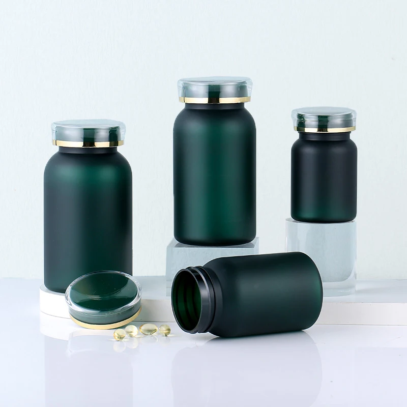 275 ML Kids Tablet Bottles Pet Candy Herb Jars With Screw Lids Custom Bottles For Packing Capsules And Tablets Vitamin
