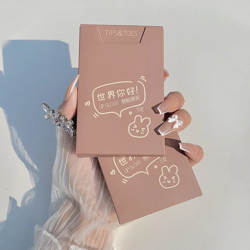 Custom Logo with Box Lipglosses Waterproof Toni Moli Kyliskinmurah Lipglosses