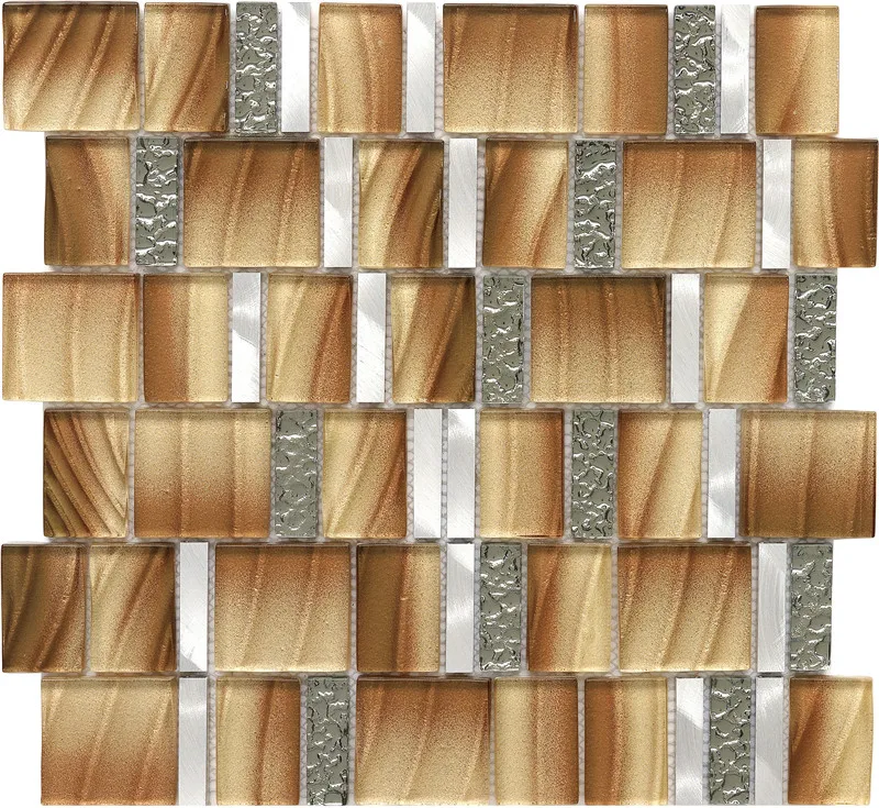 Поставщики Китай стеклянная мозаика плитка кухня