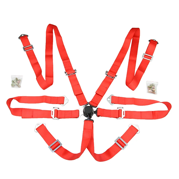 Hot selling eye bolts 2 inch 5 points Camlock racing seat belt