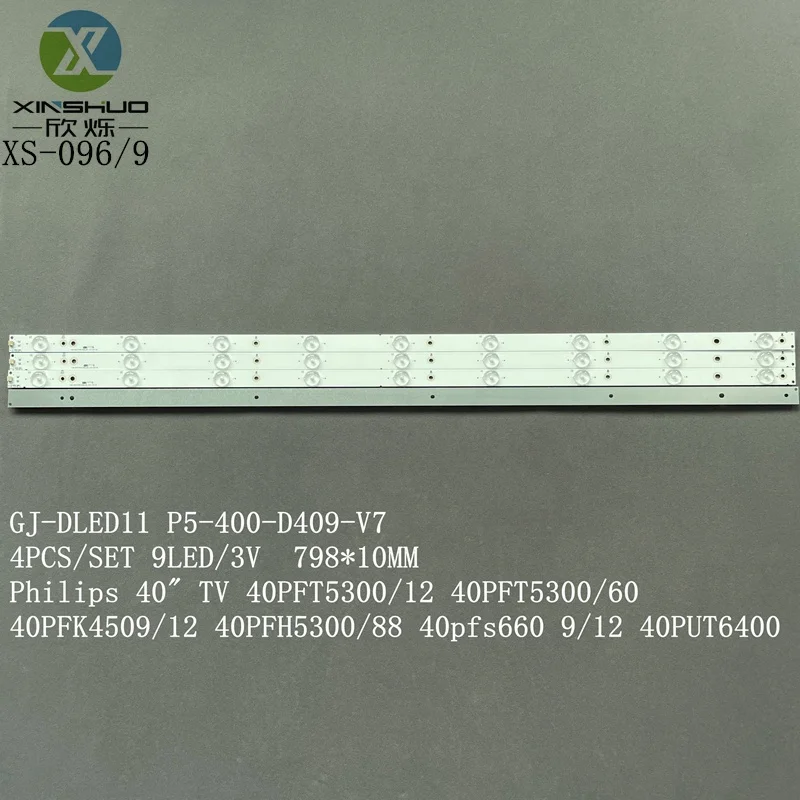 Manufacturer LCD Backlight LED GJ-DLED11 P5-400-D409-V7 for Philip 40inch 40PFF5655T3 40PUT6400 for Sony KDL40R350B KDL40R380B