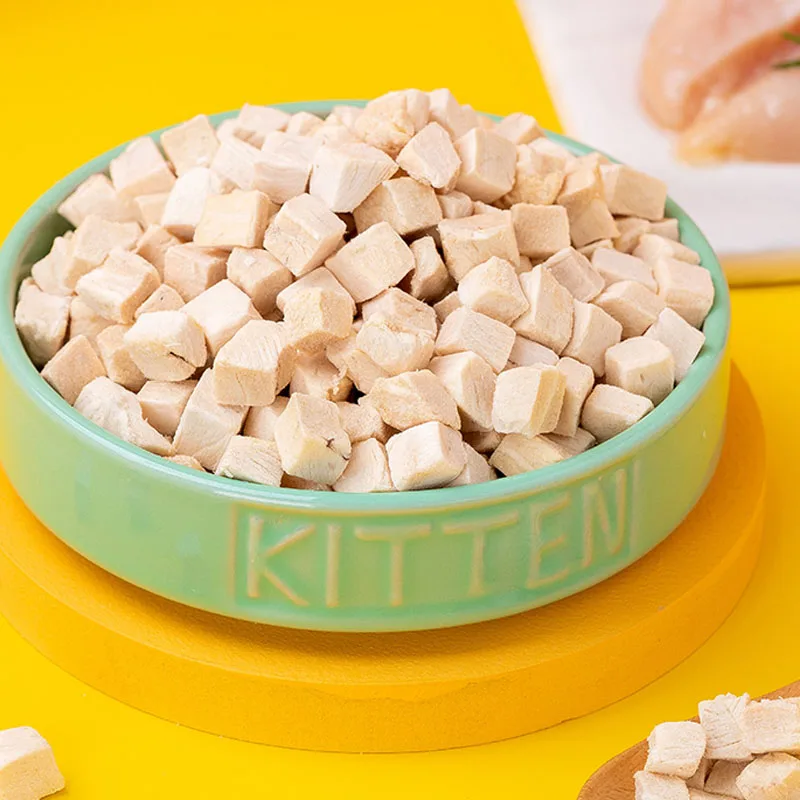Pet Freeze-Dried Cat dog Snacks Lecithin Whole Egg Yolk pet food for Dogs hair and Cats hair