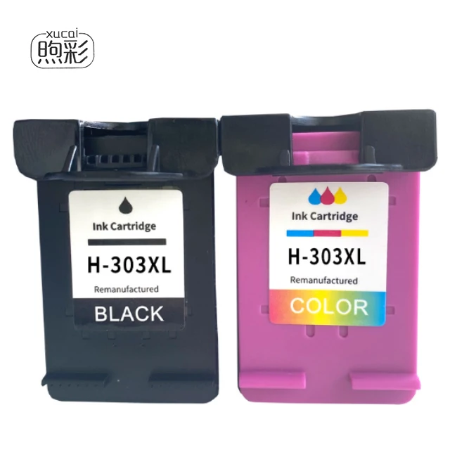Xucai совместимый HP 303 303XL чернильный картридж для зависти 6220 фото 6222 6230 6232 7120 7132 7130 7800 7820 7822 7830 принтер