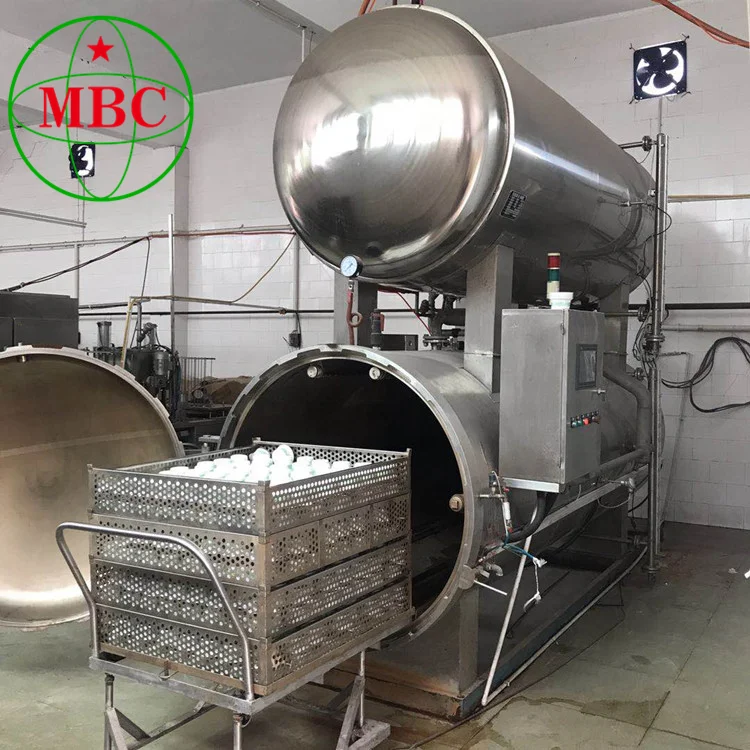 
Vacuum High Pressure Cooking Pot Commercial Stainless Steel Food Sterilization Equipment Retort Sterilizer Autoclave 