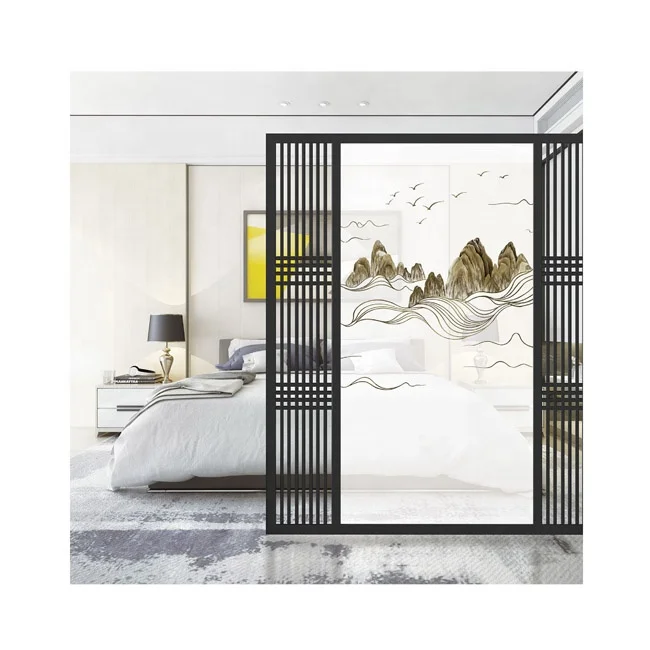 
Decoration partition furniture wooden folding screen room divider screen 
