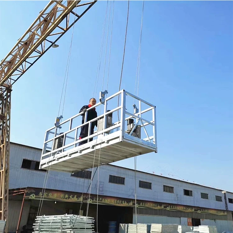 High Grade Window Cleaning Hanging Scaffold Electric Scaffolding Aerial Suspended Working Platform