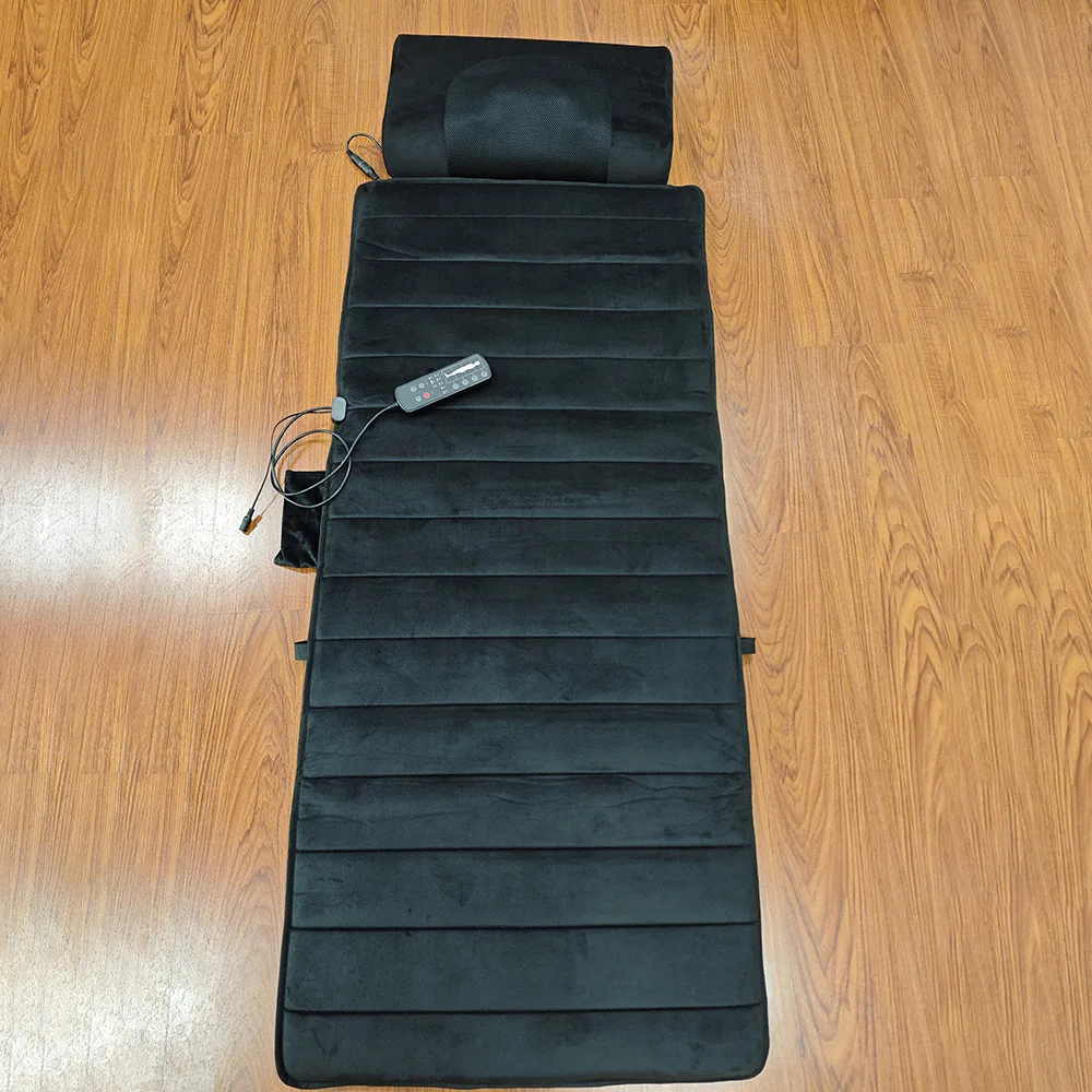 foldable neck adjustable integrated massage bed mattress with massage