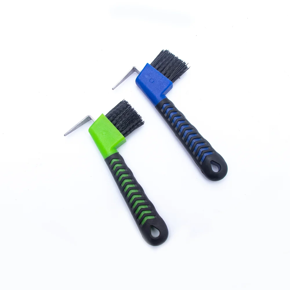 Custom horse hoofpick brush hoof care Colorful Horse hoof pick Equestrian Equipment