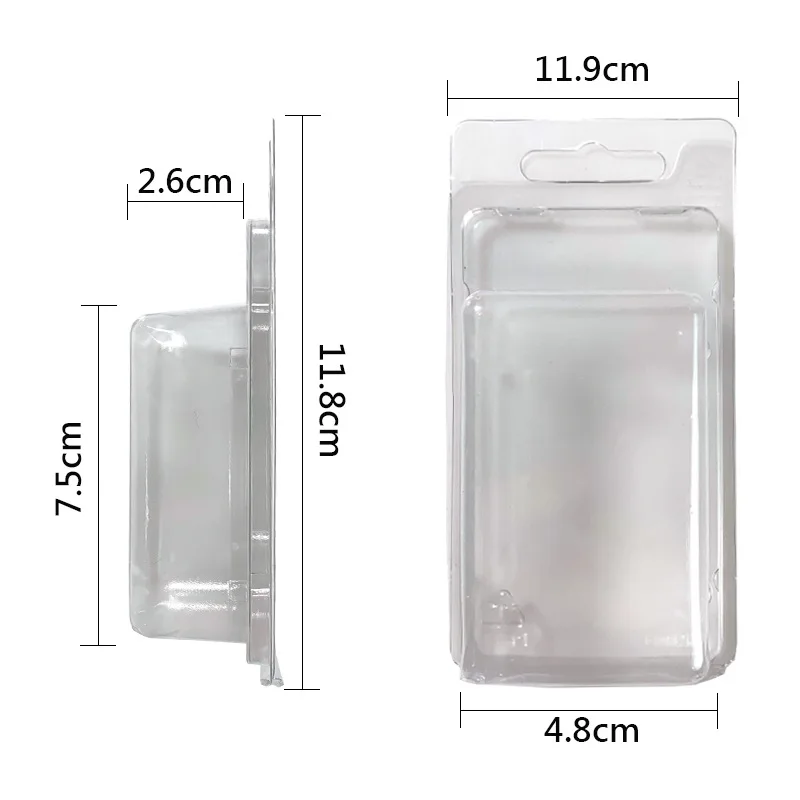 Customized fishing tackle PVC PP PET sliding blister packaging box