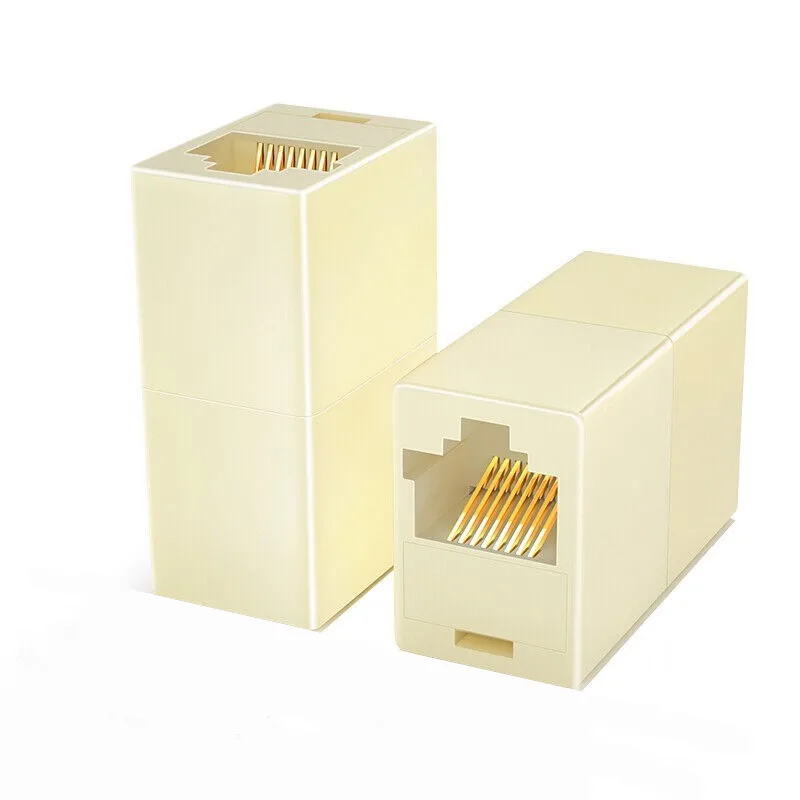 Лидер продаж, сетевой переходник RJ45, Женский удлинитель LAN