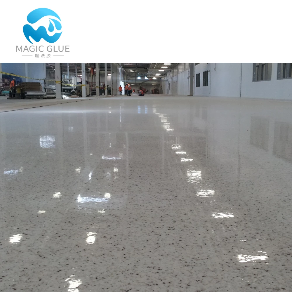 Factory New Materials AB Epoxy Concrete Floor  Industrial Painting