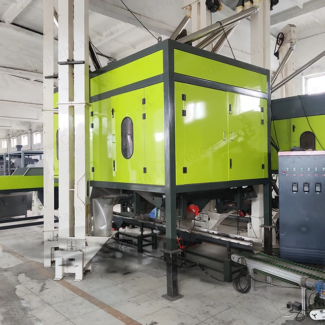 Mixture Plastic Sorting Machines Plastic Recycling Machines ABS/PS/PET/PVC Separating Mixed Plastic Electrostatic