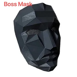 Squid Game Costume Mask New Cosplay Mask Halloween Squid Game Party Toy Korean TV Jumpsuit