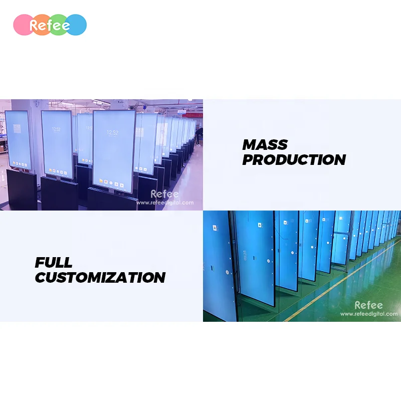 Двойная сторона Digital signage рекламы стоячая доска android киоск 55 дюймов цифровая вывеска экран