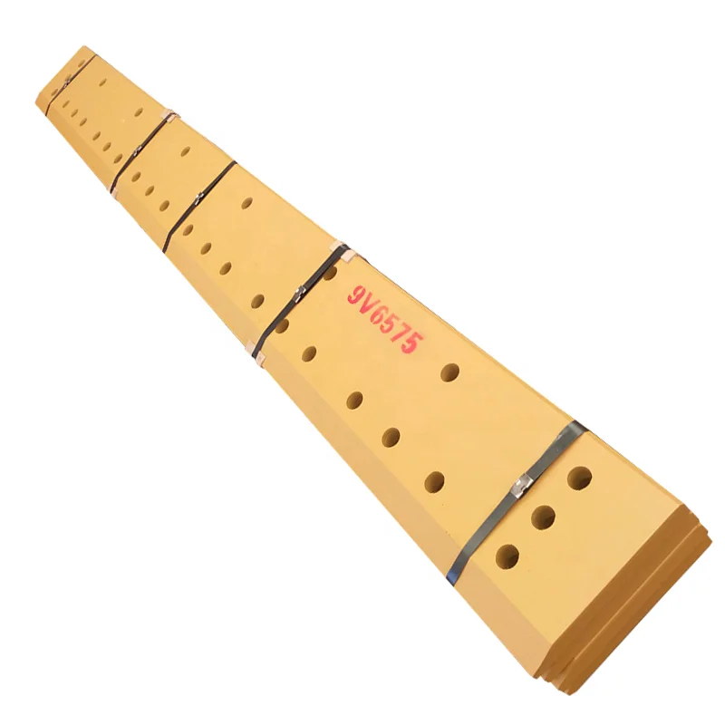 OEM wheel Loader spare parts excavator bucket single bevel blade bolt on cutting edge 9V6575 with ISO 9001 Certification