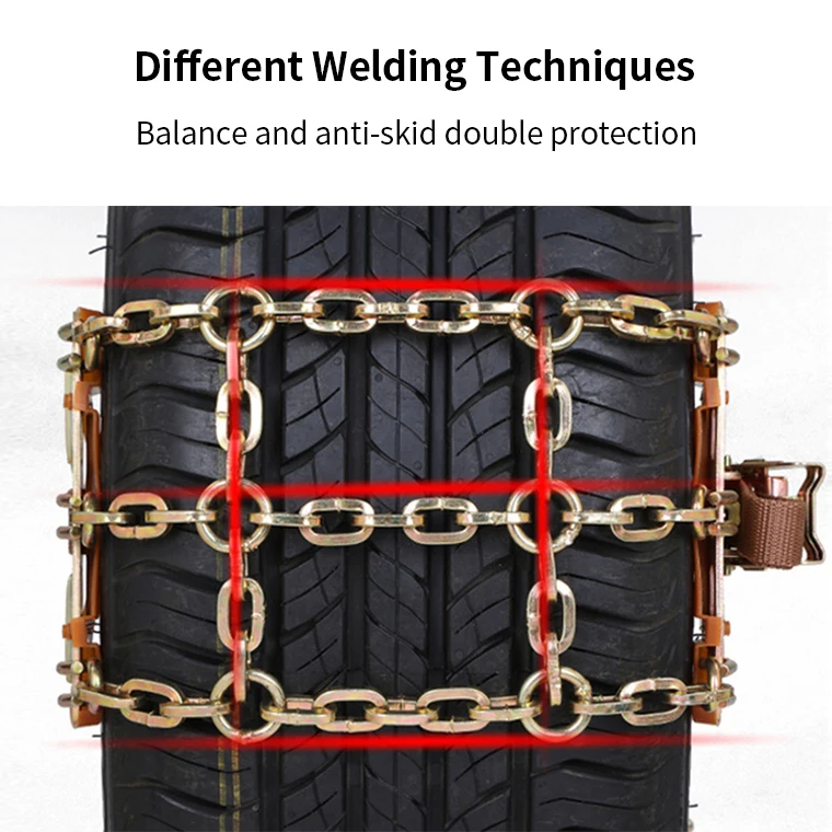 Auto snow chain SUV universal emergency chain snow mud l tire snow chain manufacturer