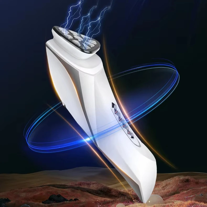 2024 Portable Mini Heated LED Face Beauty Device Handheld USB Plug Anti-Aging Neck Microcurrent Lifting Massager-25