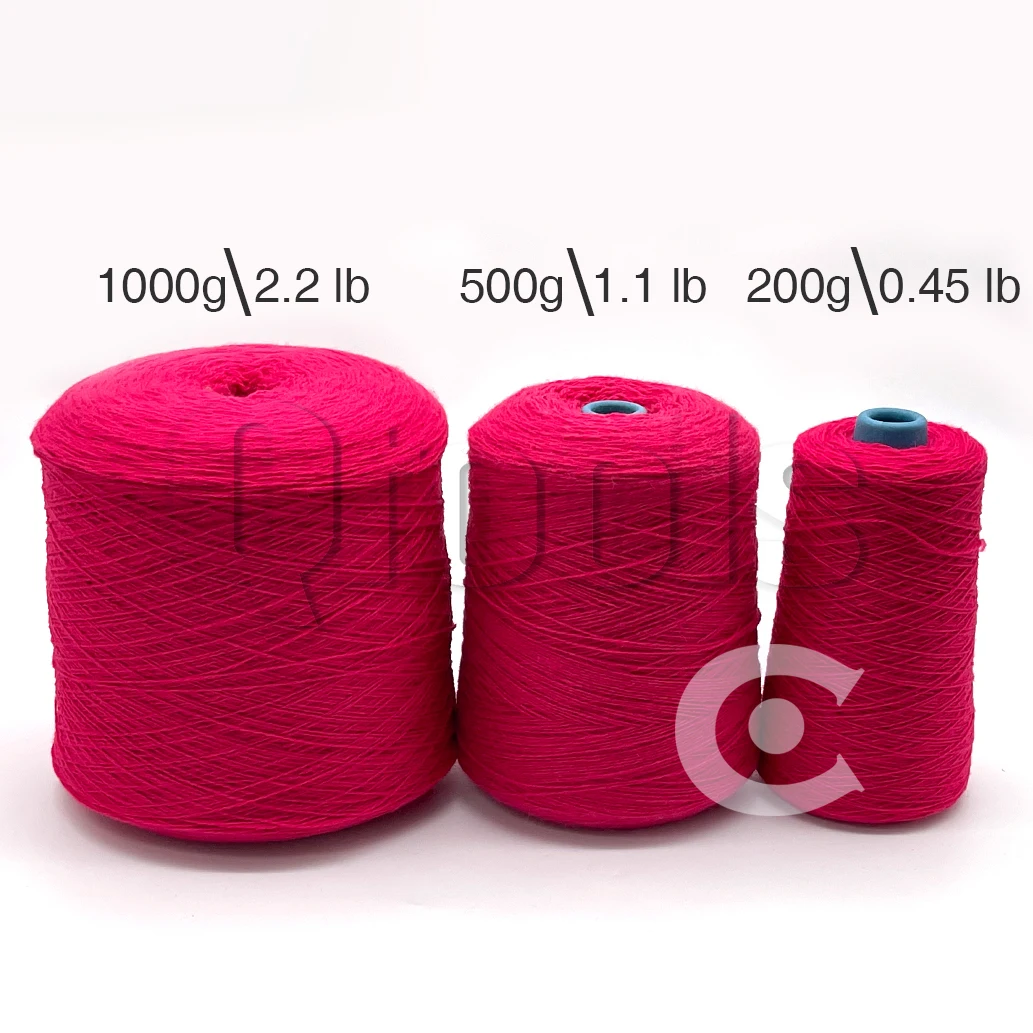 Ready Stock 1000g 2/4/6 ply Original Factory Custom Logo 100% New Zealand Wool Tufting Yarn Wool Yarn For Tufting