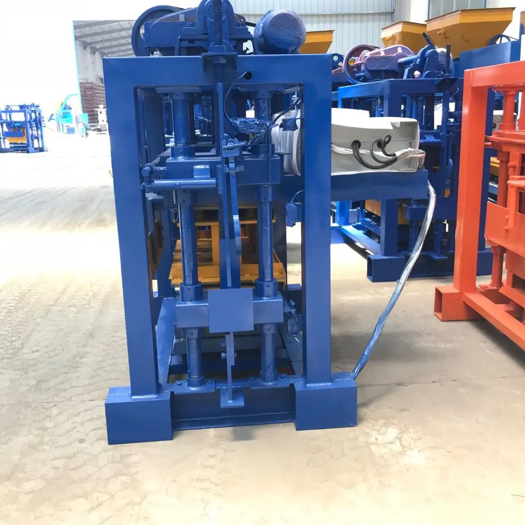 QT4-40 bricks making machine lowest price brick making machine ivory coast briks making machine brick