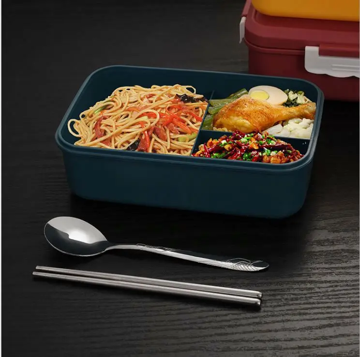 Заводской отсек Eco Bento Tiffin Ланч-бокс сэндвич с герметичной крышкой