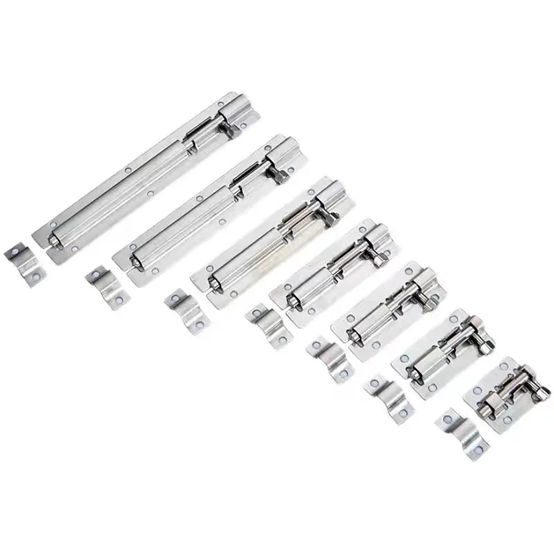 Wholesale cheap window door bolt stainless steel door latch lock door tower bolt