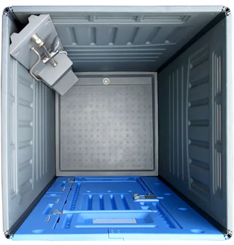 portable bathrooms movable shower unit plastic taking water side plate for shower room one outside China price lowest