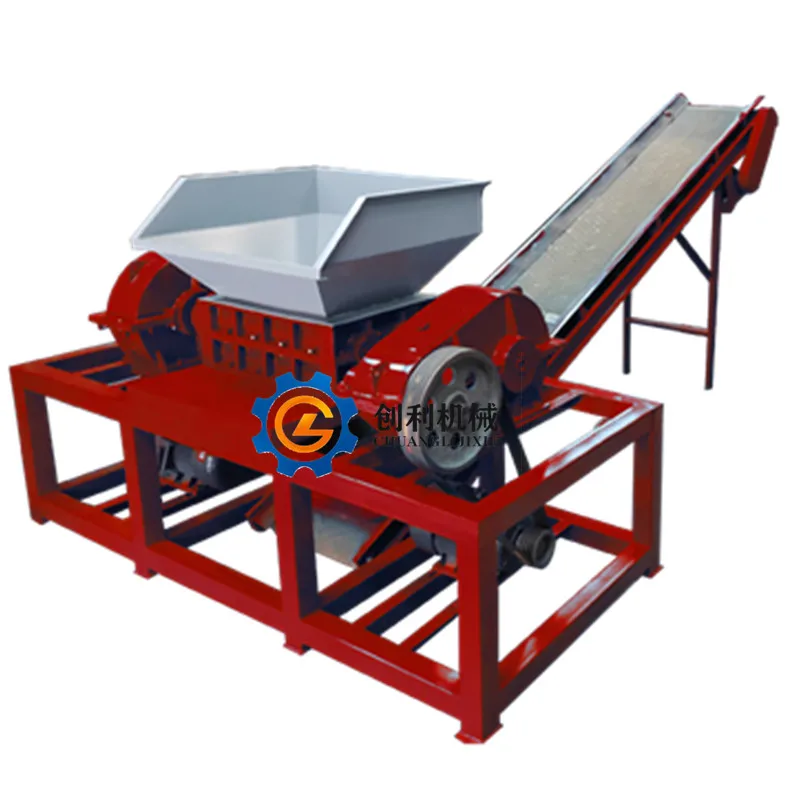Large Capacity Crushing Metal Nonmetal Separator Equipment Old Furniture Air Conditioner Washing Machine Shredder