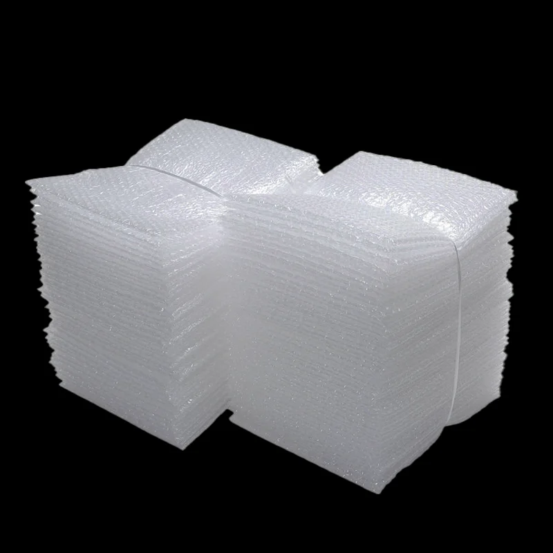 Shockproof Transparent 100% New Raw Material Air Bubble Film Bag for Packaging Natural wholesale customize